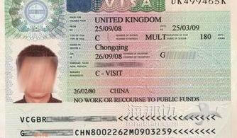 英国探亲访友签证