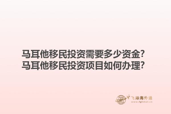 马耳他移民投资需要多少资金？马耳他移民投资项目如何办理？1.jpg