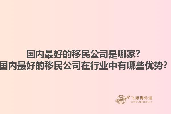 国内最好的移民公司是哪家？国内最好的移民公司在行业中有哪些优势？1.jpg