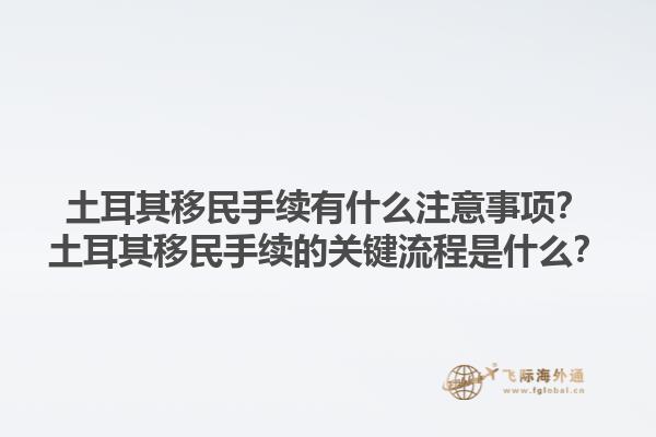 土耳其移民手续有什么注意事项？土耳其移民手续的关键流程是什么？