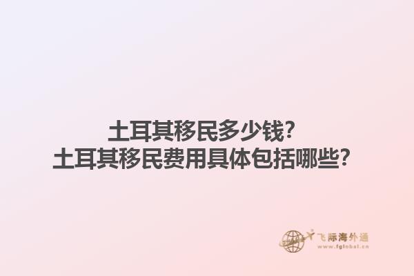 土耳其移民多少钱？土耳其移民费用具体包括哪些？