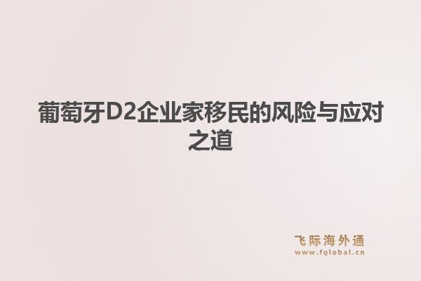 葡萄牙D2企业家移民的风险与应对之道