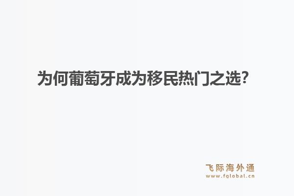 为何葡萄牙成为移民热门之选？