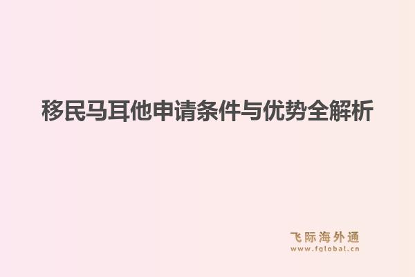 移民马耳他申请条件与优势全解析