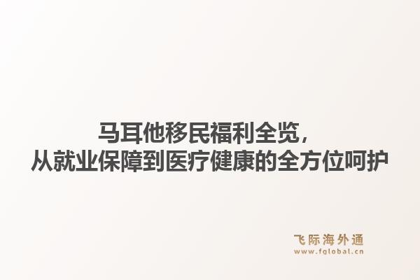 马耳他移民福利全览，从就业保障到医疗健康的全方位呵护