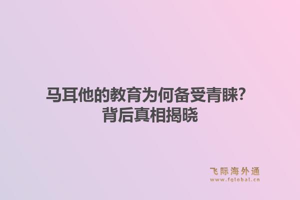 马耳他的教育为何备受青睐？背后真相揭晓
