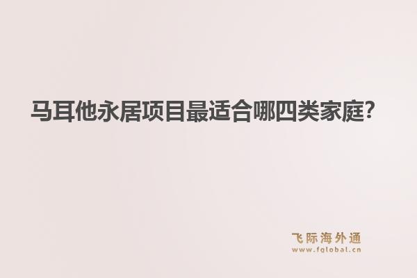 马耳他永居项目最适合哪四类家庭？